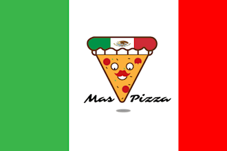 create a modern custom pizza and food restaurant logo design