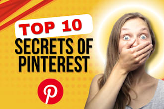 create pins and boards as a pinterest marketing manager