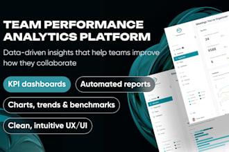 build employee performance analytics reporting dashboard KPI tracking platform