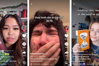 do tiktok video ads book promotion tiktok ads promotional video ads on booktok