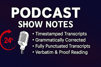 write engaging and professional podcast scripts for your show