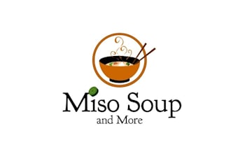 design classic consulting logo for a japanese miso soup cafe