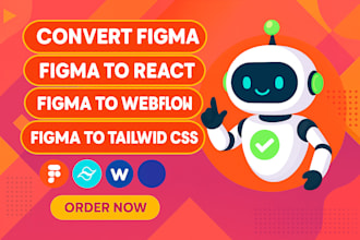convert figma to HTML, figma to react, figma to webflow, figma to tailwind css