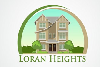 design loran heights resort home logo