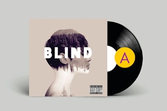design a stunning single album cover artwork