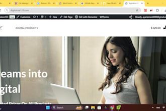 responsive woocommerce ecommerce website  wordpress