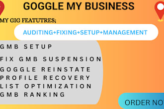 verify, setup, reinstate your google my business profile with fast verification