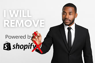 remove or edit powered by shopify on your shopify store