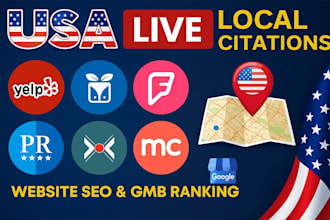 put business on 350 USA local citations directories for top SEO ranking
