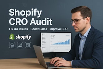 do shopify cro audits for better conversion rate, fix UX issues, and SEO