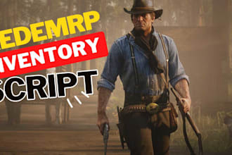 create redm server,fivem server,fivem mlo,fivem script or esx qbcore,clothes,gun