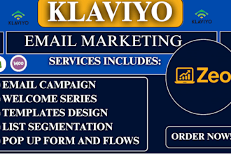 setup klaviyo email marketing flows email campaign dropshipping
