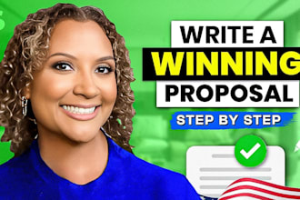 write winning bids and rfp responses for government tenders