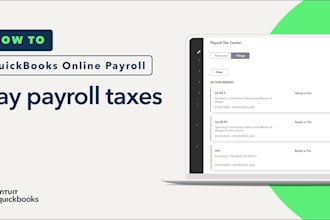 run payroll and process tax payments using quickbooks