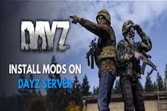 setup custom dayz server with arma3 reforger mods,scripts,dayz map,military