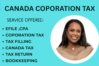 efile canada corporation tax, t2 canada as CPA business tax canada