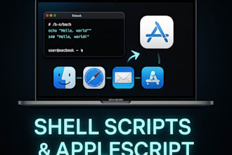 automate anything on your mac using shell or applescript