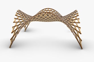 do photorealistic 3d rhino parametric design, facade modeling and rendering