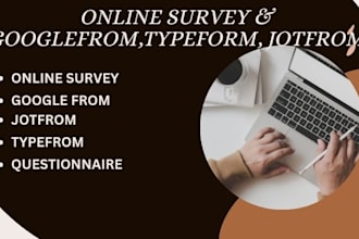 create online survey questionnaire and market research with respondents