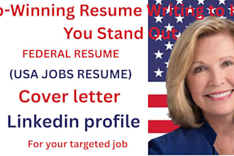 create a tailored professional federal resume that gets results