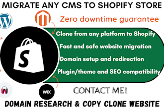 move website to shopify transfer wordpress site domain research clone website