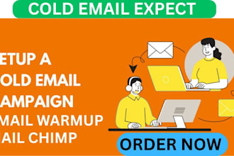 setup and manage instantly ai multichannel cold email campaign,email marketing,