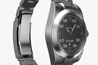 design luxury watch gold,3d jewelry,straps model,3d wristband, watch animation