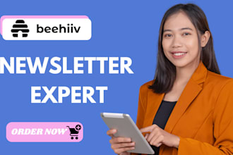 setup beehiiv account beehive landing page ai newsletter template design