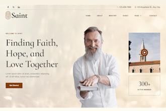 design church website, christian ministry, donation, charity, ministry website