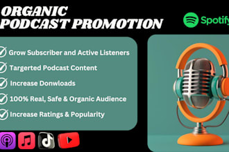 increase audiences downloads promote your podcast spotify podcast promotion