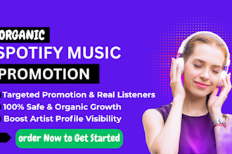 do spotify music promotion, spotify album promotion, spotify artist growth