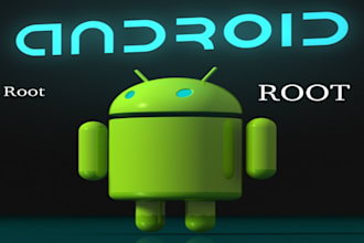 root your android phone and flash stock or custom roms