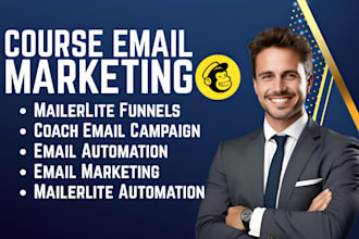 build automated email marketing funnels for coaches using mailerlite