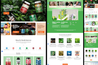 build nutraceutical website, peptide, sarms, nootropic store, supplement website