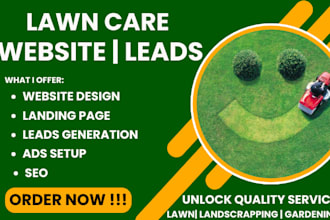 lawn care website lawn care landscaping website gardening website lawn care lead