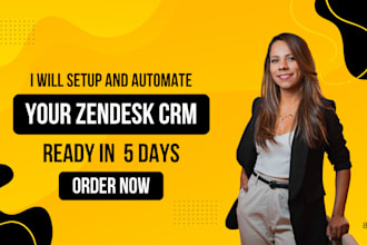 setup zendesk gorgias freshdesk hubspot CRM ai agent chatbot woo shopify expert