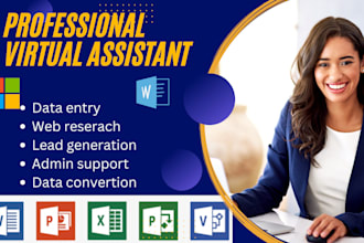 professional executive virtual assistant email, scheduling, admin support