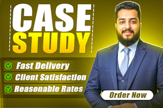 write professional business case study