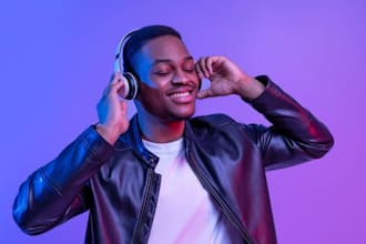 be your professional male voice  rapper rock jazz pop hip hop