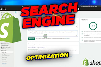 shopify SEO to boost ranking, traffic and sales