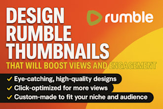 design rumble thumbnails that boost views and engagement