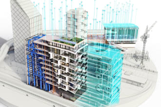 do 3d bim modeling and structural detailing in revit