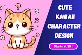 create custom kawaii doodles, stickers, and coloring pages for pod and KDP