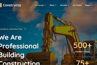 build squarespace excavation website squarespace surveyor contractor website