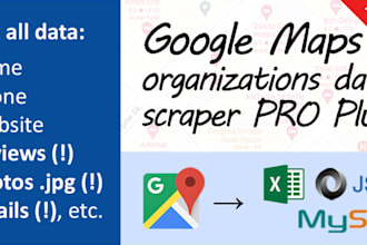 give you google maps data scraper pro plus