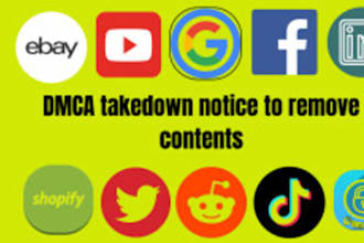 takedown harassing defaming report, delete to tiktok,reddit,ig,yt,fb,x by dmca