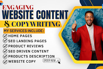 write high converting seo website copywriting content, web copy, ad sales, pages