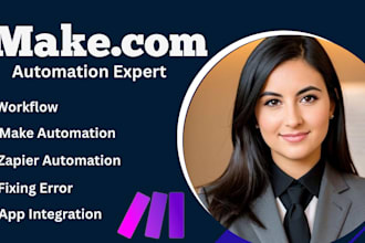 do make com automation made com and run scenario
