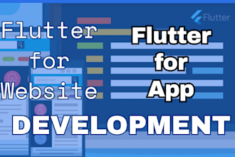 develop mobile apps and websites using flutter and flutterflow