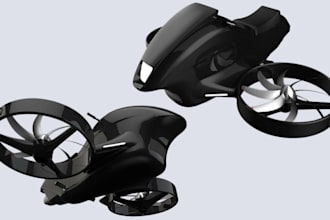 create professional 3d product design, cad modeling and industrial rendering